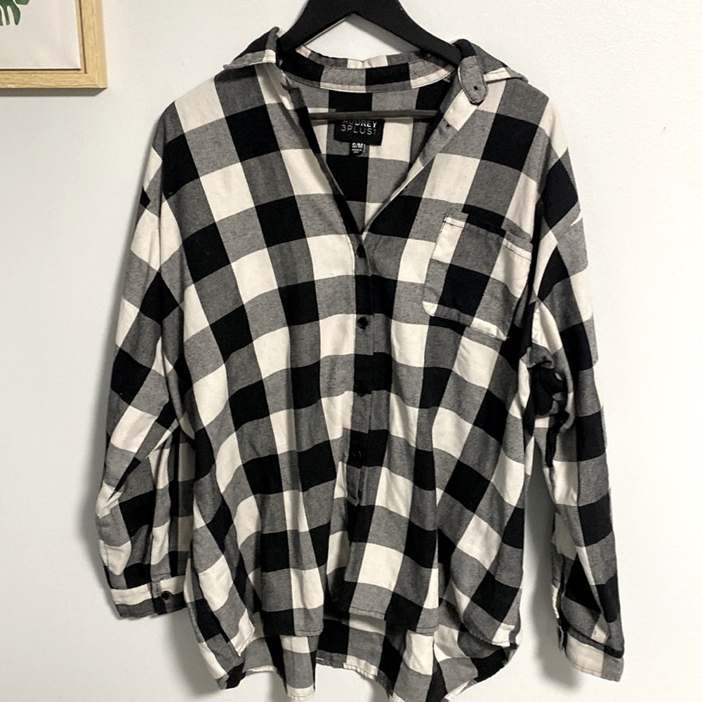 Audrey 3+1 Oversized Flannel